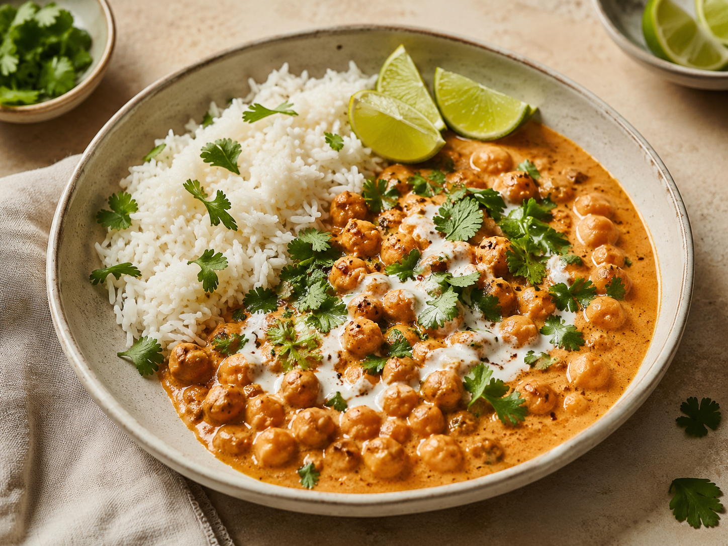 Creamy Coconut Chickpea Curry